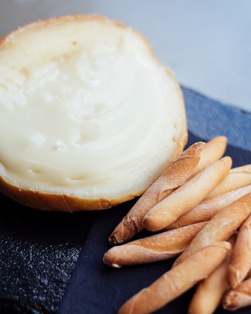 Spanish cheese Torta del Casar