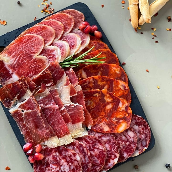 spanish iberian charcuterie board​