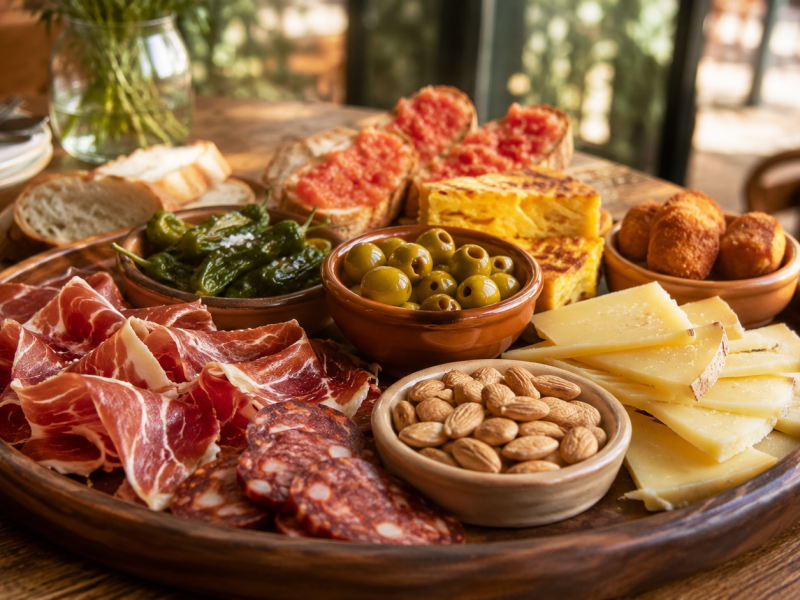 tapas platter, spanish tapas menus, spanish food near me