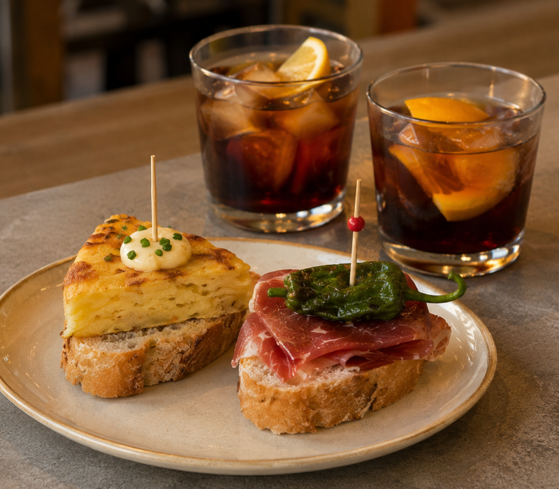 pincho and vermout