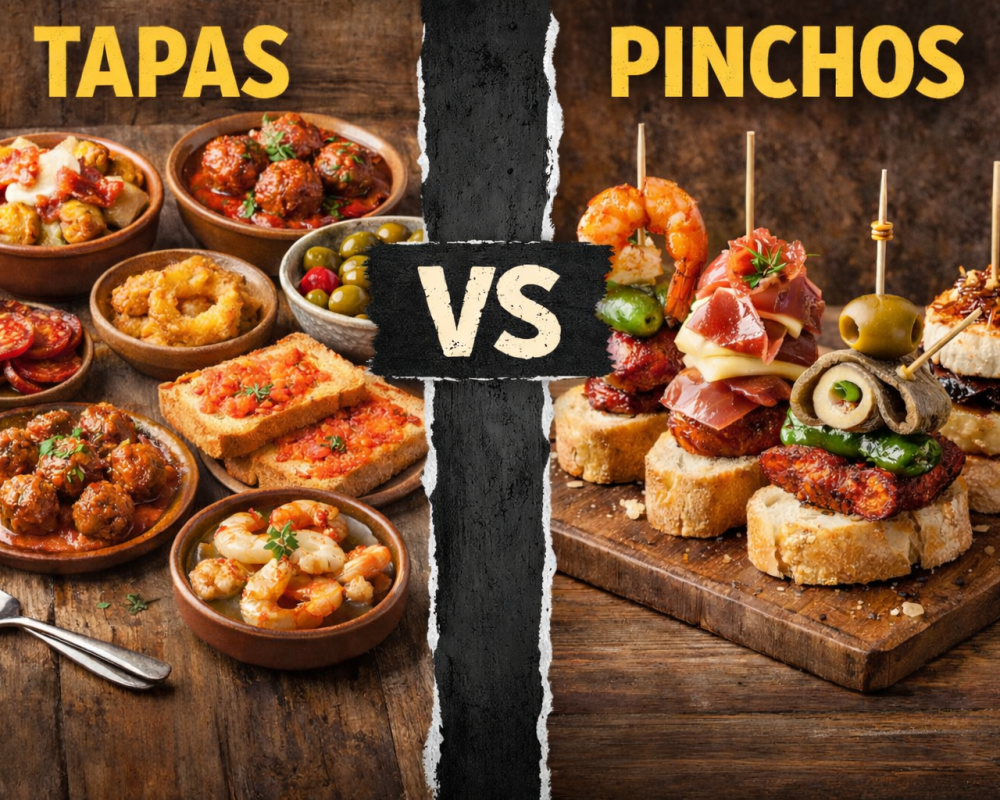 tapas vs pinchos